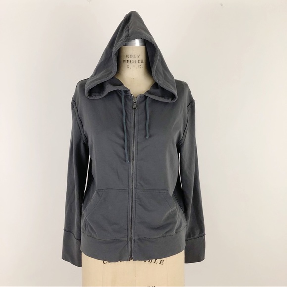Alice + Olivia Tops - Alice + Olivia full zip gray soft hoodie jacket